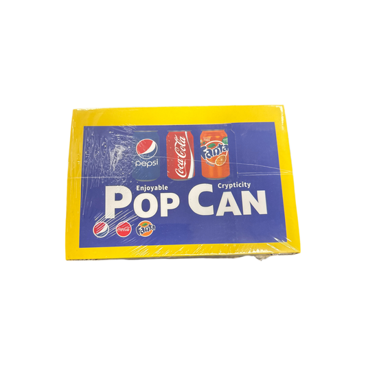 Stash Container - Pop Can 20oz - Asst - 6ct