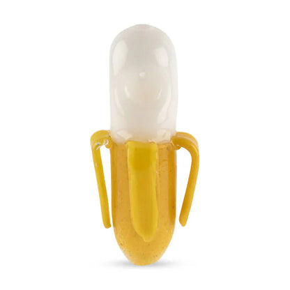 Custom Glass Hand Pipe - 5" - Banana