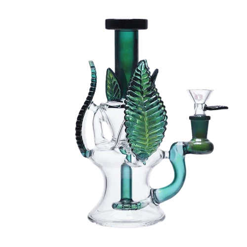 Cheech - WP - 9.5" Watering This Plant Rig - Teal