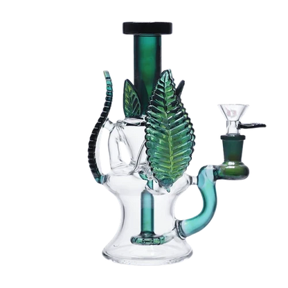 Cheech - WP - 9.5" Watering This Plant Rig - Teal