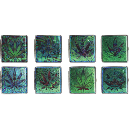 Fujima - Cig Case - 8ct - King Leather Psych