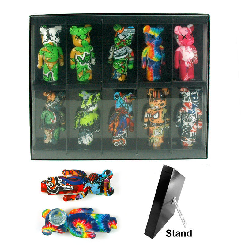 HP - 10ct - Silicone Pipe Set w/ Stand