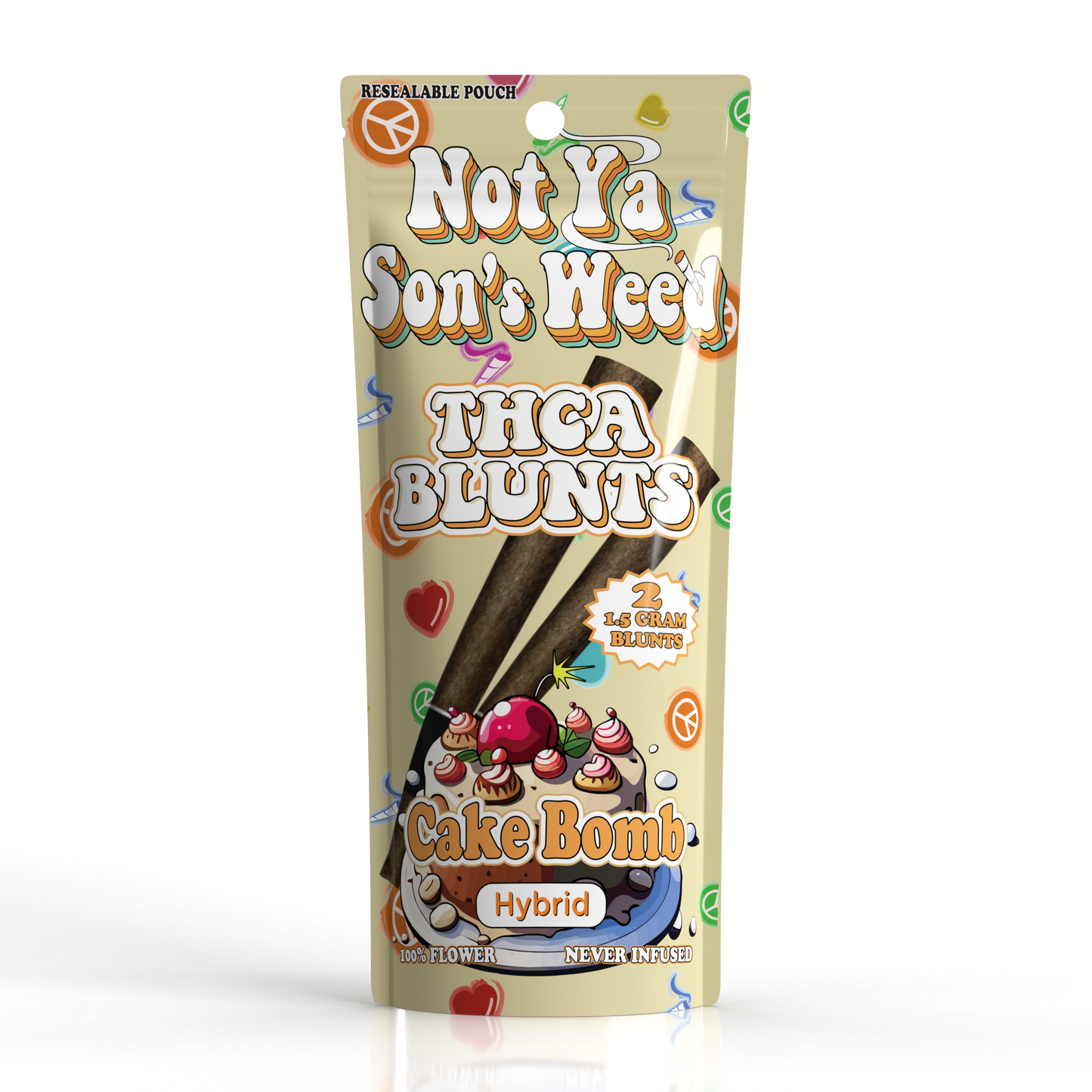 Not Ya Son's Weed - 1.5g THCA Blunts - 2pk - 10ct