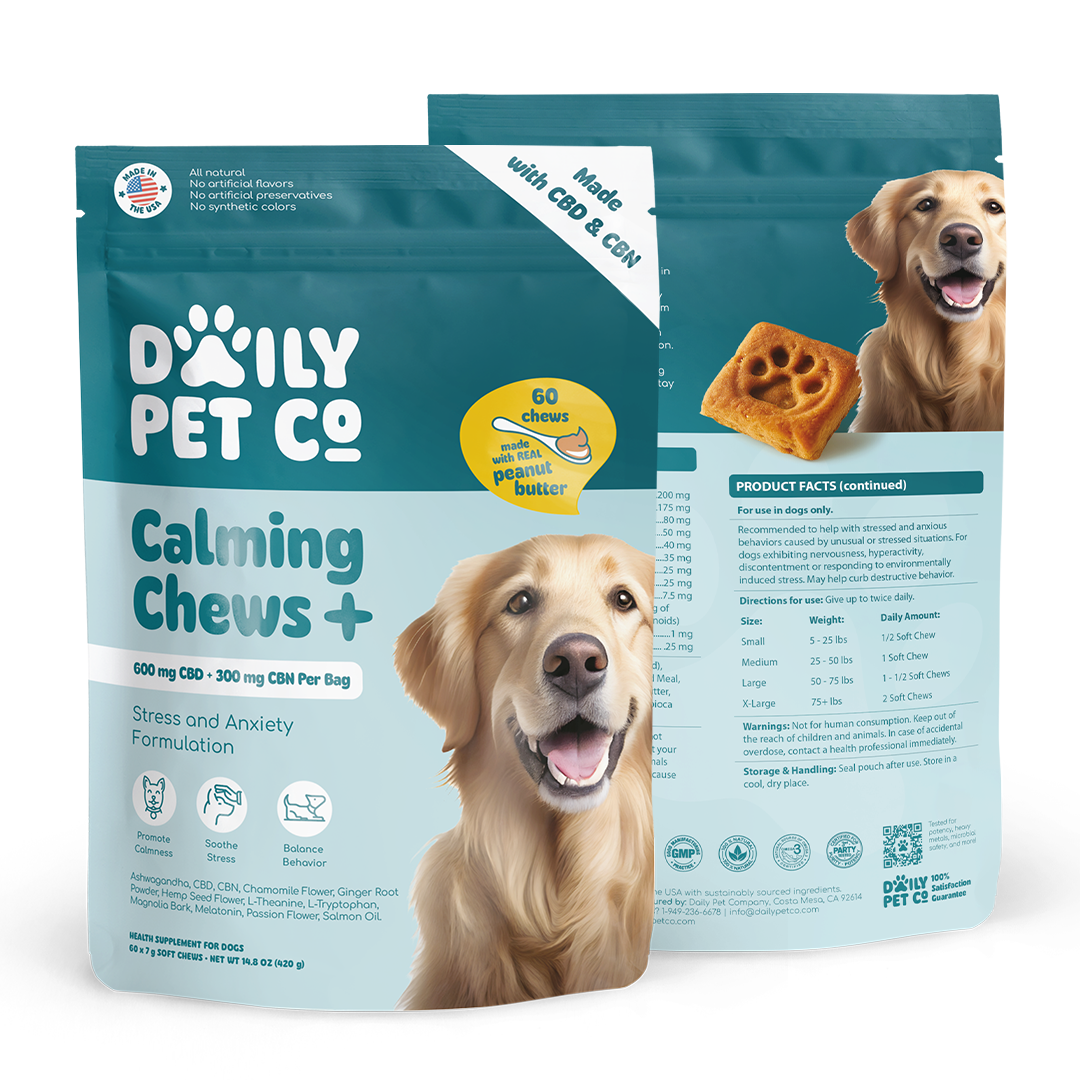 Daily Pet Co - CBD Dog Treats - 60ct