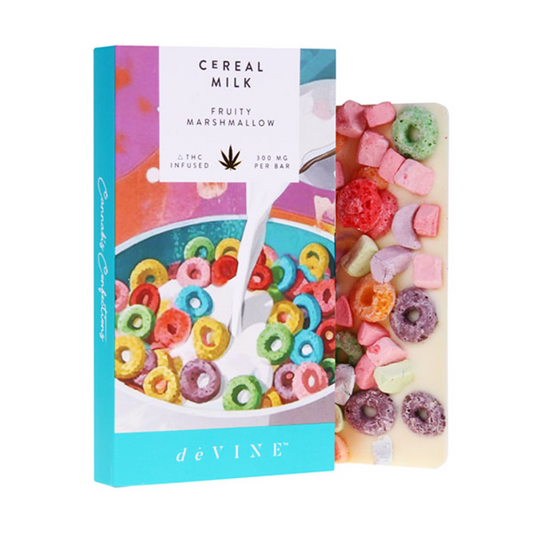 Cannabis Confection- Cereal Milk  15 serving bar - 300mg