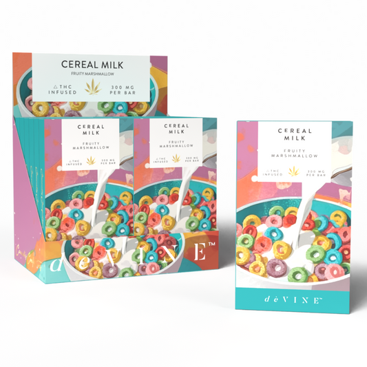 Cannabis Confection- Cereal Milk  15 serving bar - 300mg