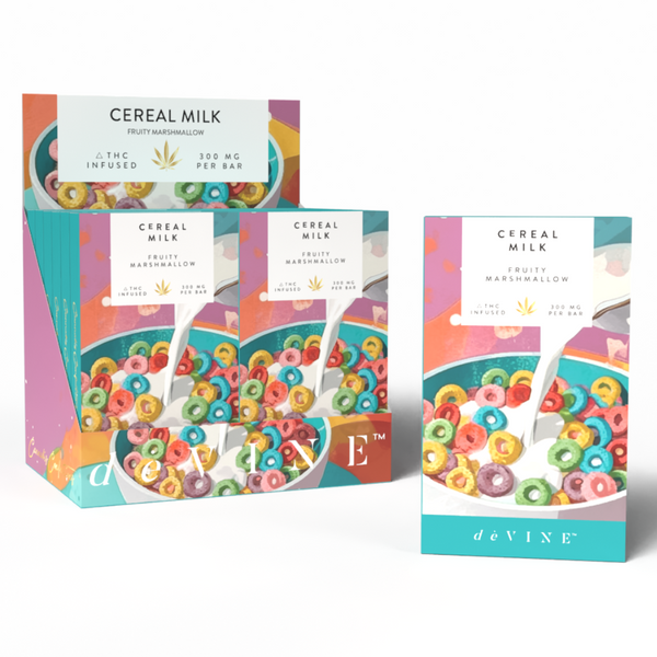 Cannabis Confection- Cereal Milk  15 serving bar - 300mg