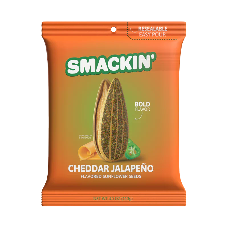 Smackin' Sunflower Seeds - 4oz Bag - 12ct