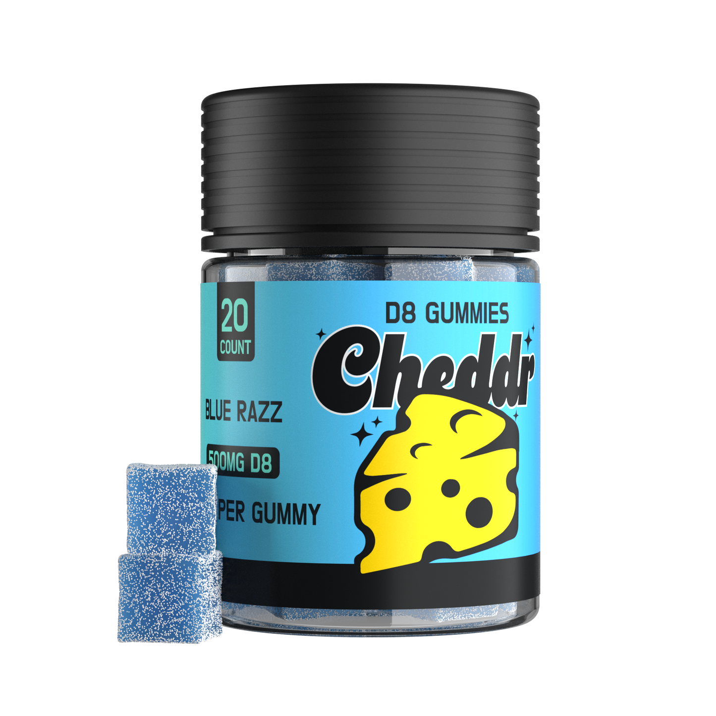 Cheddr 20ct D8 Gummies