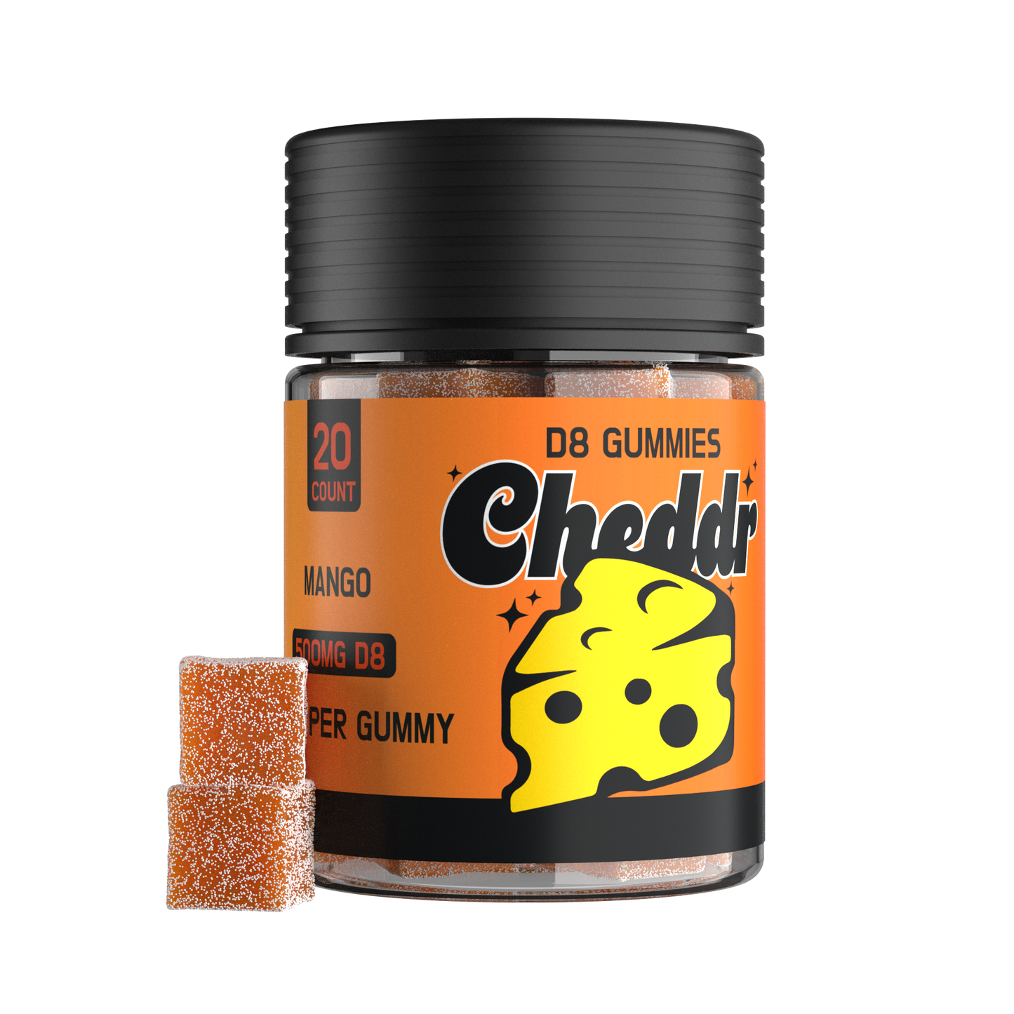 Cheddr 20ct D8 Gummies