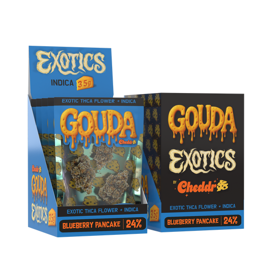 Cheddr Gouda Exotics | 3.5g Flower | 5ct