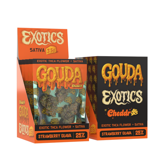 Cheddr Gouda Exotics | 3.5g Flower | 5ct