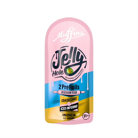 Muffins - 4.20G Jelly Hole THC-A Pre-Rolls - 2pk - 10ct