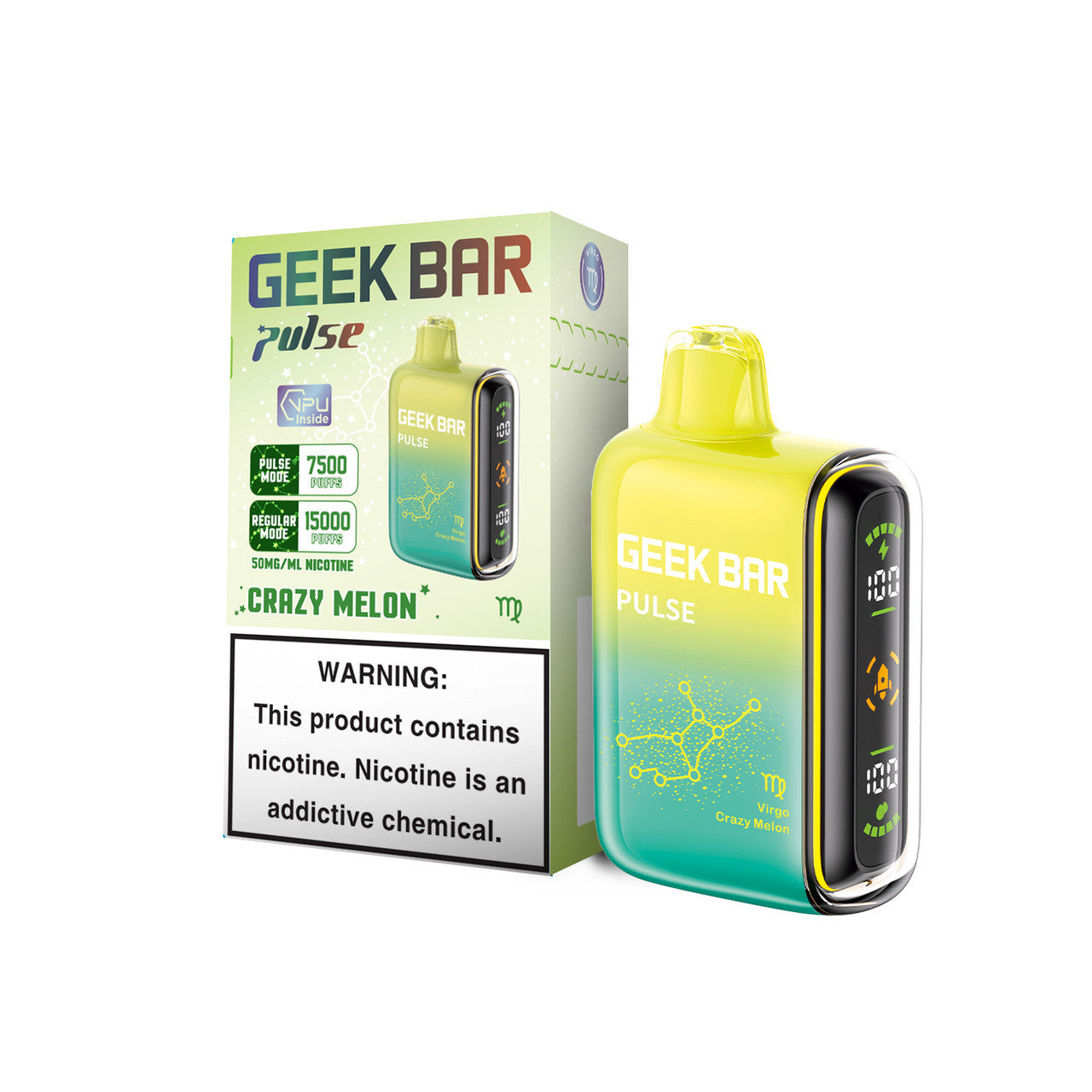 Geek Bar Pulse - 15k 5% - 16mL - 5ct