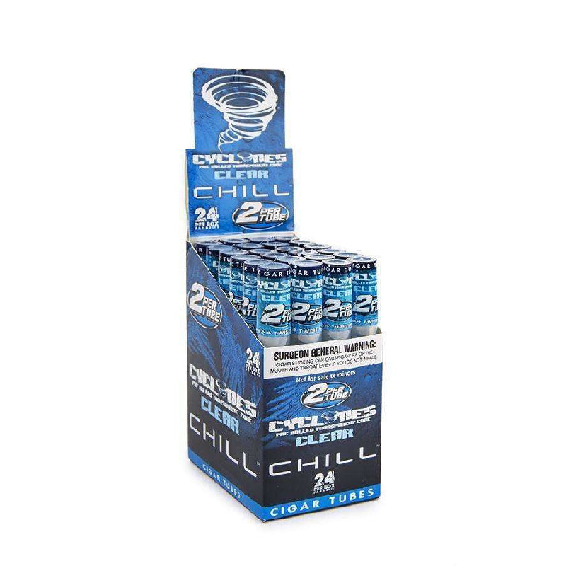 Cyclone Clear Cones - Assorted Flavors - 24ct