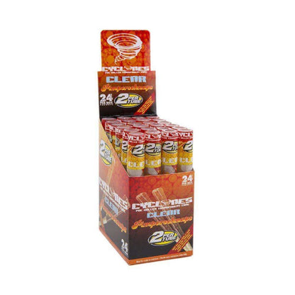 Cyclone Clear Cones - Assorted Flavors - 24ct