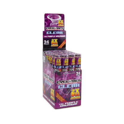 Cyclone Clear Cones - Assorted Flavors - 24ct