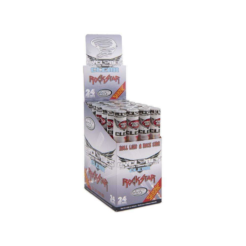 Cyclone Clear Cones - Assorted Flavors - 24ct