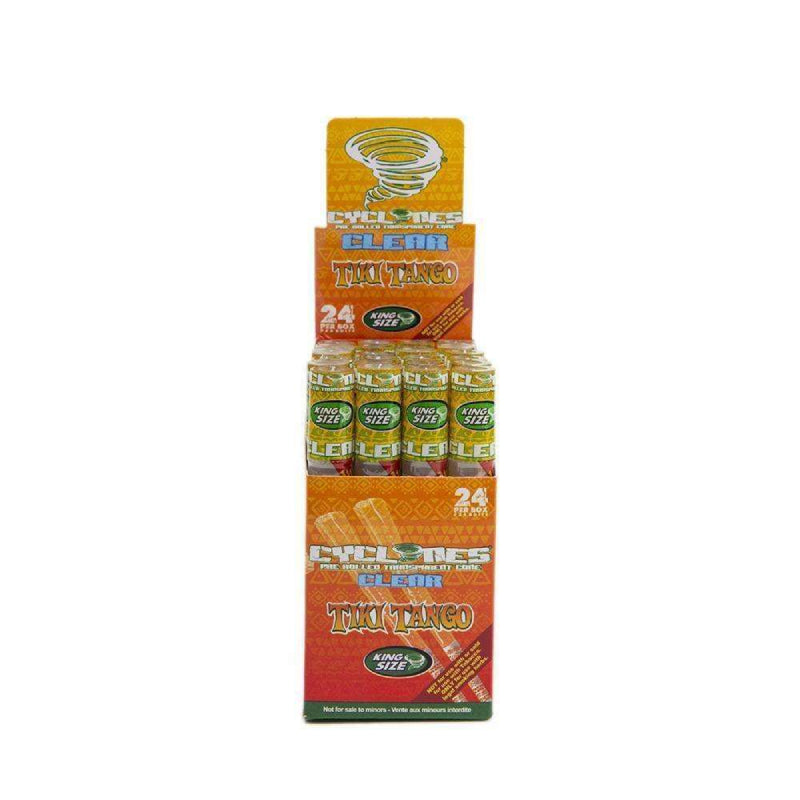 Cyclone Clear Cones - Assorted Flavors - 24ct