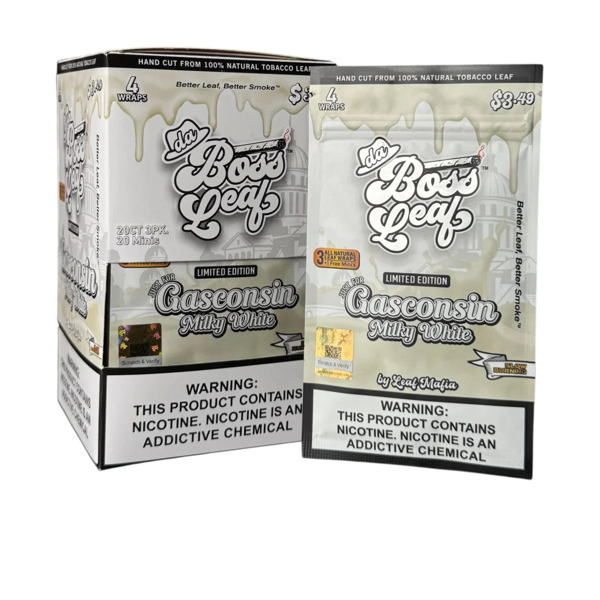 Boss Leaf Wraps ($3.49) - 3pk - 20ct