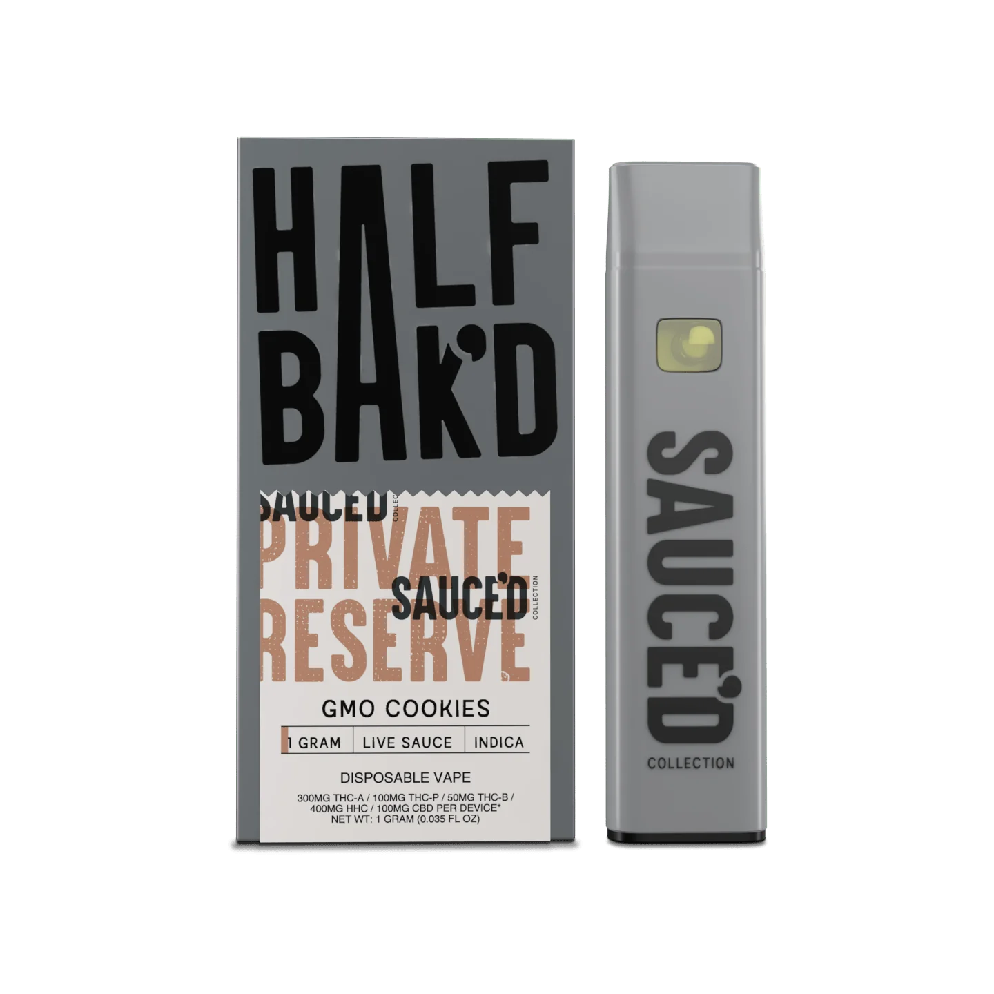 Half Bak'd - 1g Dispo Private Reserve