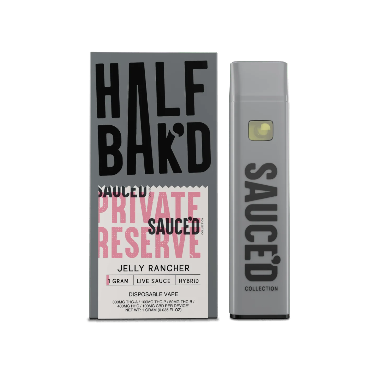 Half Bak'd - 1g Dispo Private Reserve