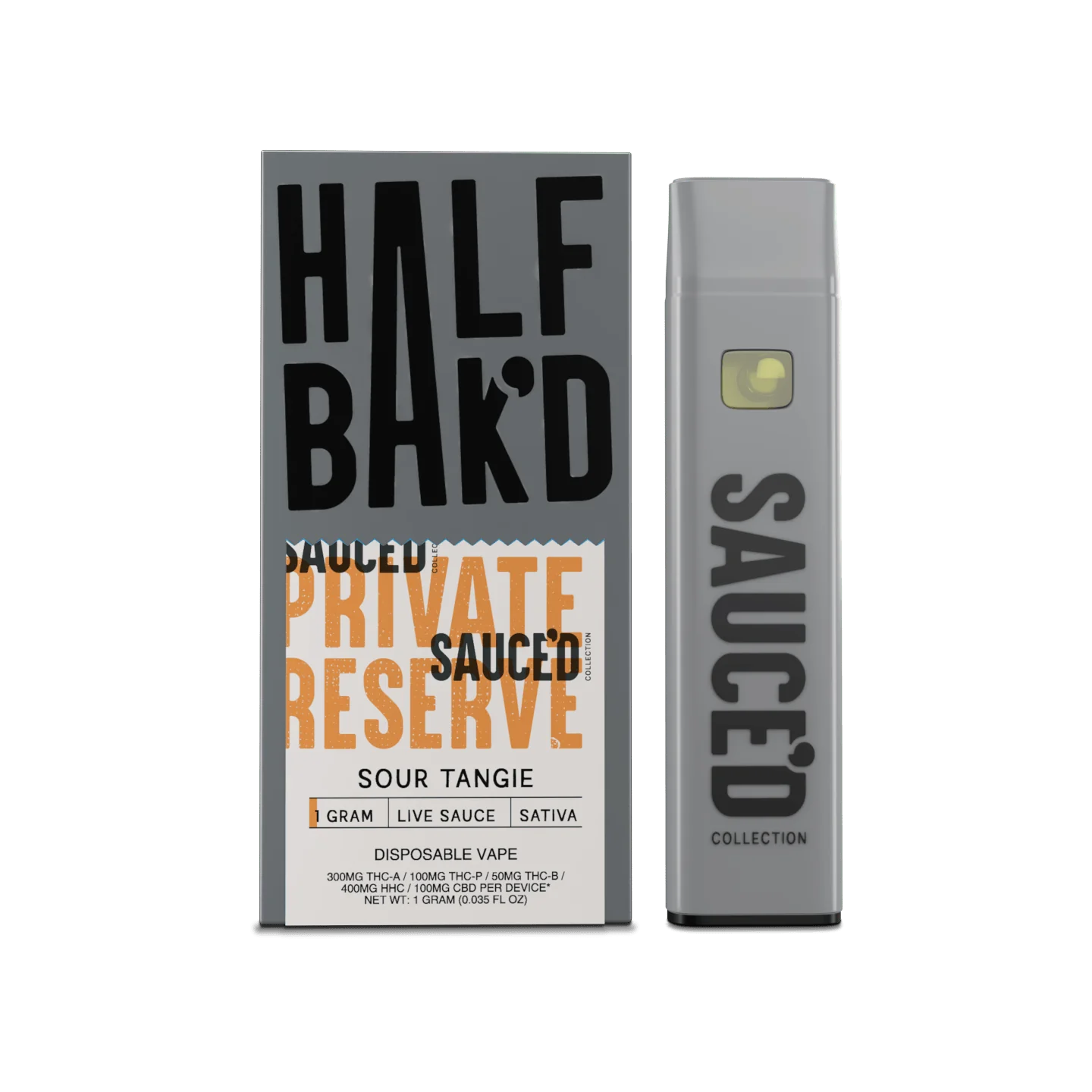 Half Bak'd - 1g Dispo Private Reserve