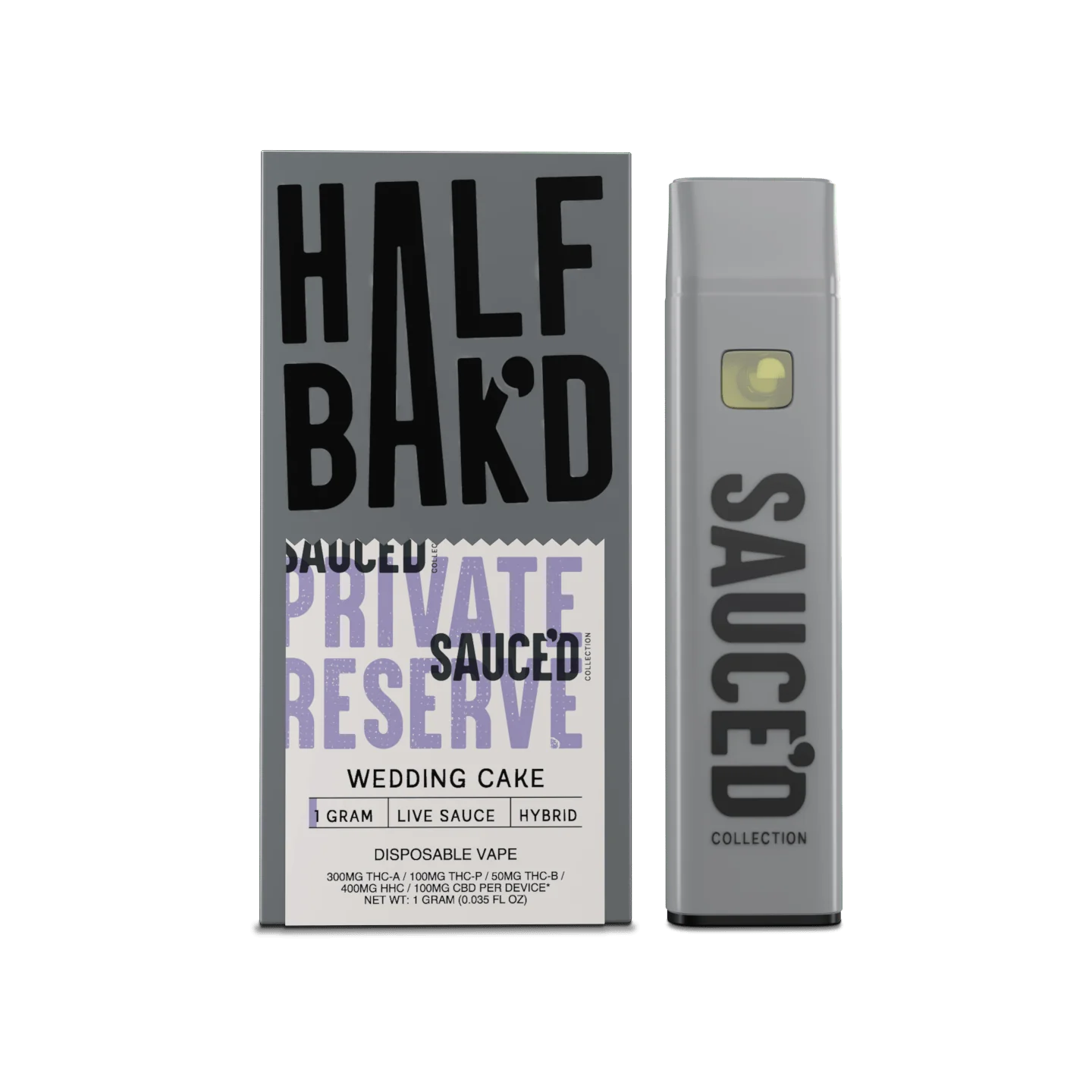 Half Bak'd - 1g Dispo Private Reserve