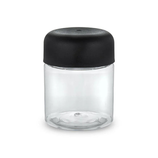 Loud Lock Child Resistant Plastic Jars - 4oz - Black - 100ct