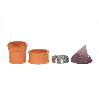 Grinders - 4pc Ice Cream Cones Design - 6ct [ #33 ]