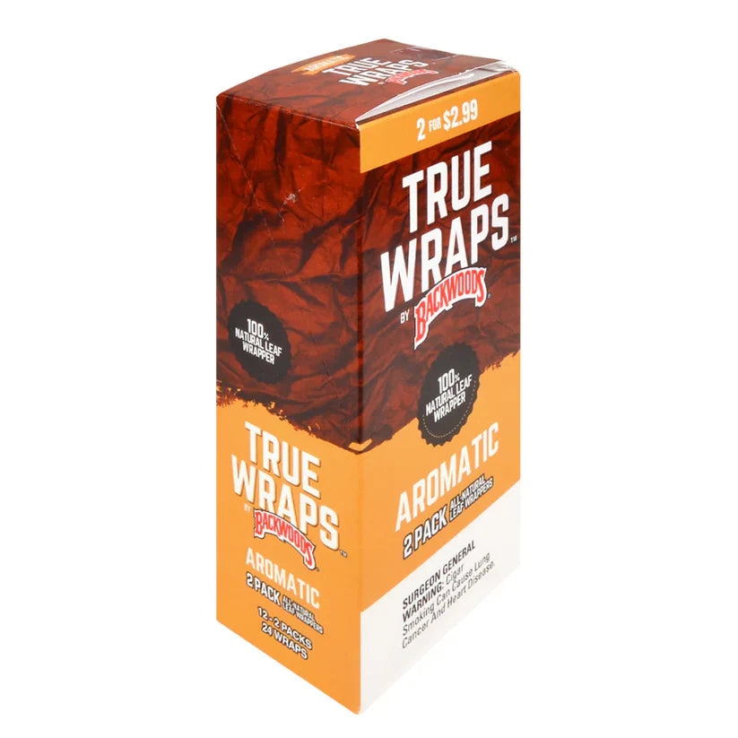 Backwoods True Wraps (2/$2.99) - 2pk - 12ct