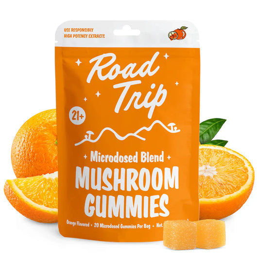 Road Trip - Microdosed Blend Mushroom Gummies - 20pk - 6ct