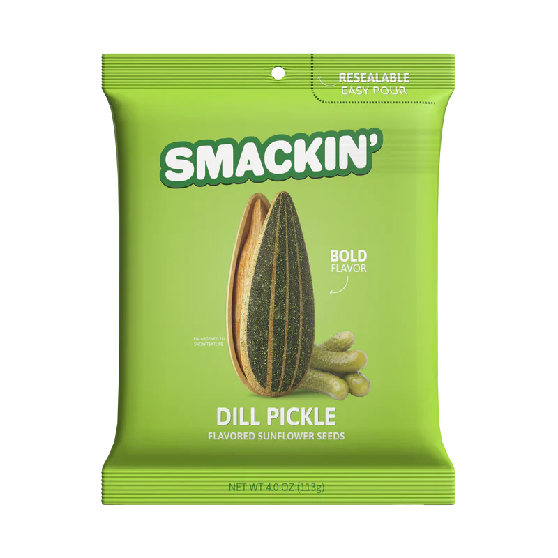 Smackin' Sunflower Seeds - 4oz Bag - 12ct
