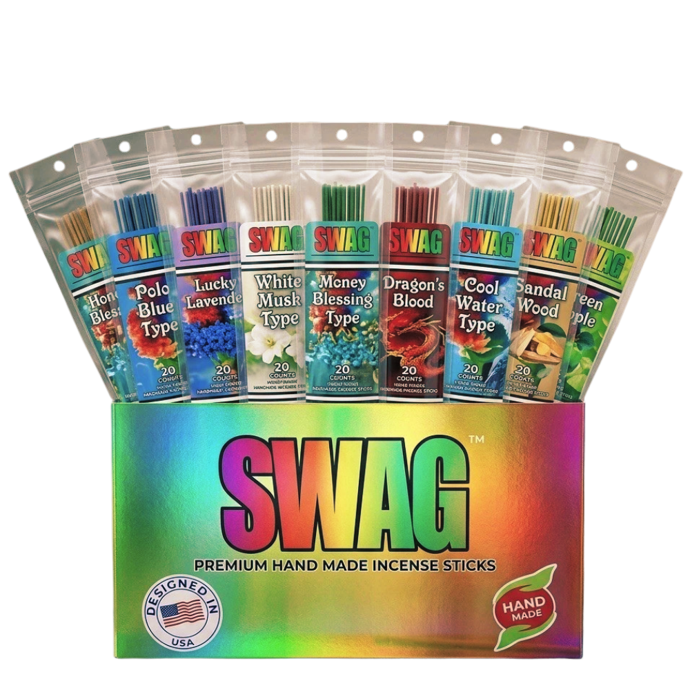 Swag - Assorted 11" Incense Display - 72ct
