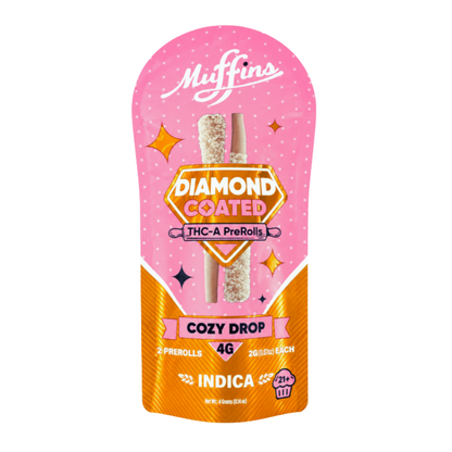 Muffins - 2g Diamong Coated Prerolls - 2pk - 5ct