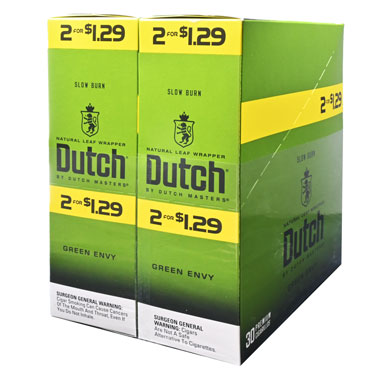 Dutch - Cigarillos - Dutch Blend Silver - 2pk - 30ct [ 2276G ]