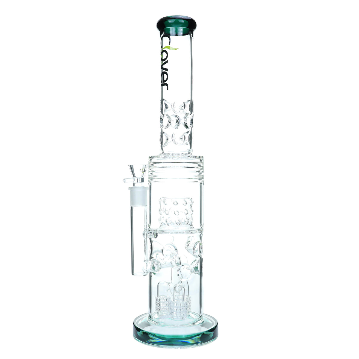 Clover - WP - 17" Quad Showerhead Perc - Green