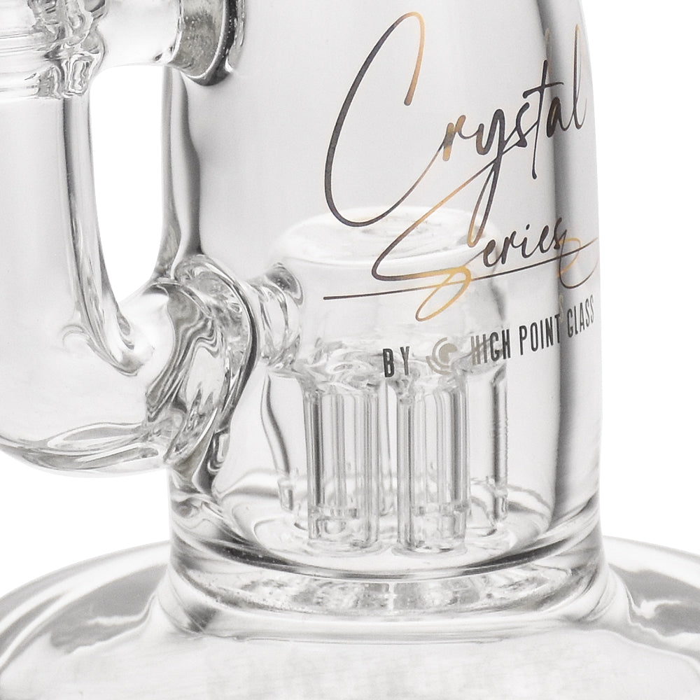 HPG Crystal Series - WP - 8" Mini Bottle w/ Reinforced Tree Perc