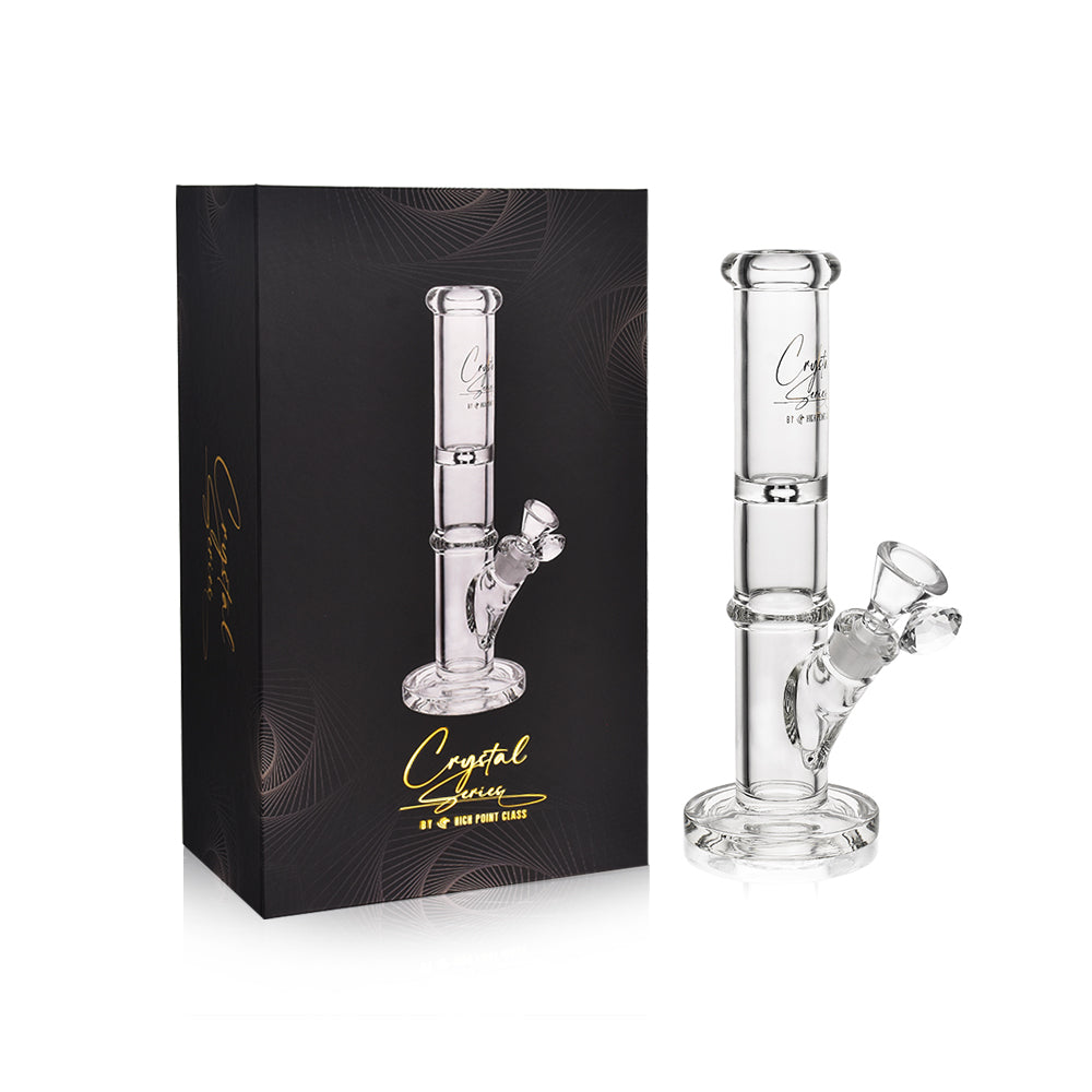 HPG Crystal Series - WP - 12" Diamond Ice Catcher Ring Cylinder