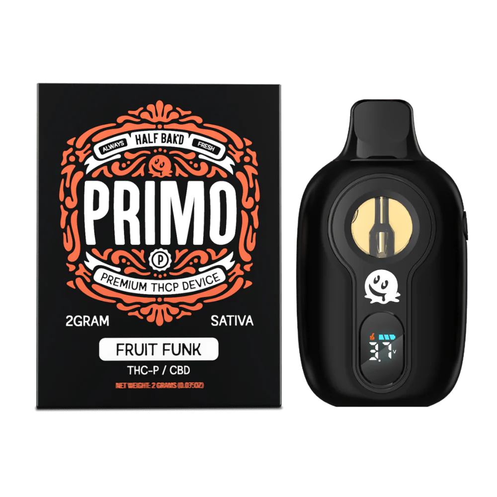 Half Bak'd - 2g Dispo - Primo THC-P - 5ct