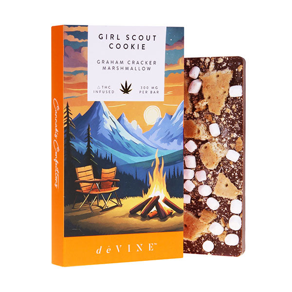 Cannabis Confection- Girl Scout Cookie  15 serving bar - 300mg