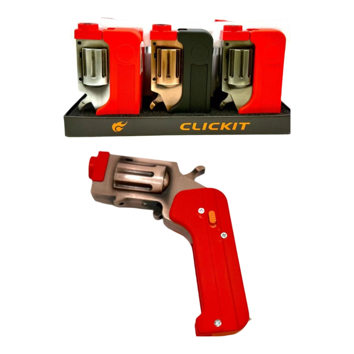 Clickit - Lighter - Switch Gun - 12ct