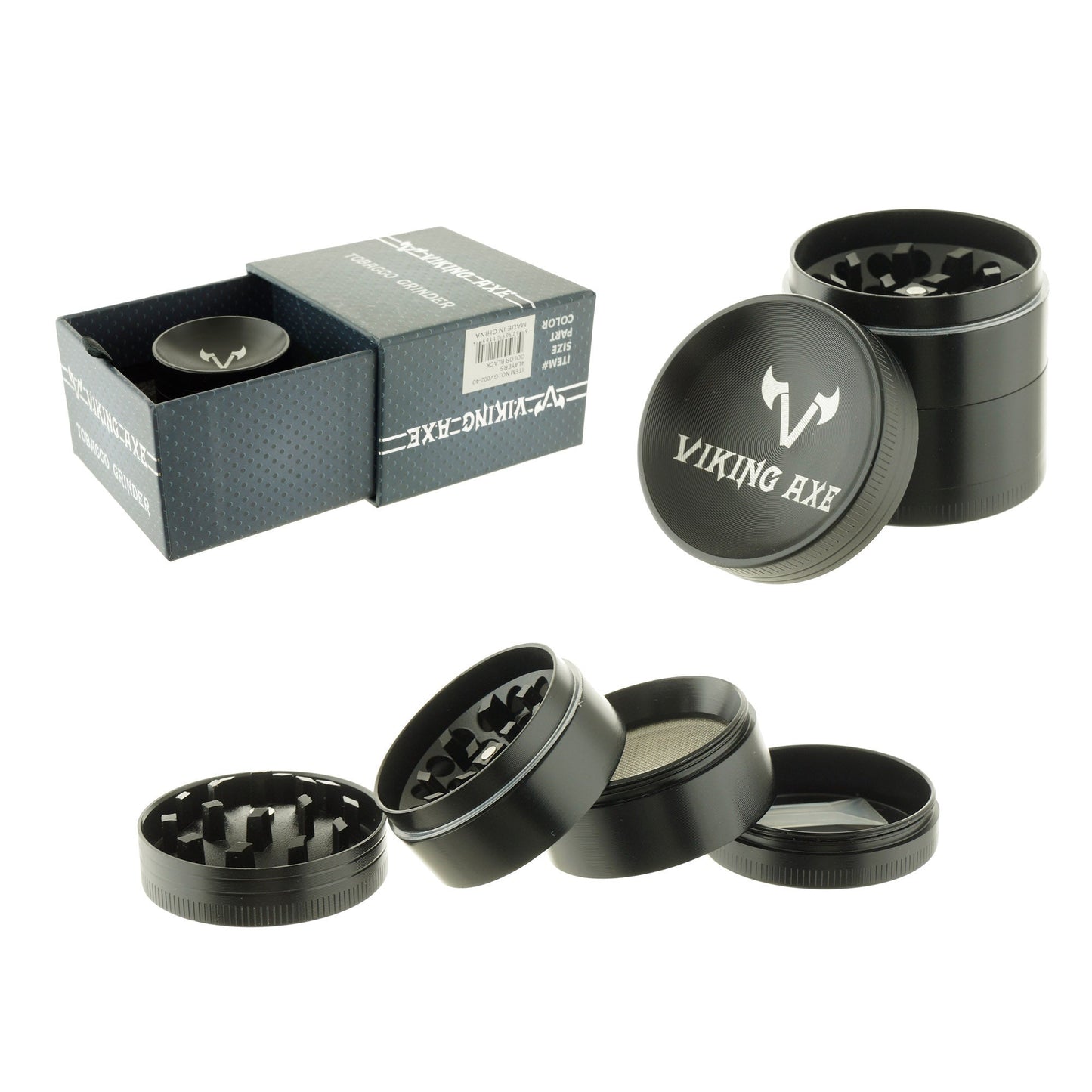 Viking Axe Grinder - (4pc) Sunken Shape - 50mm