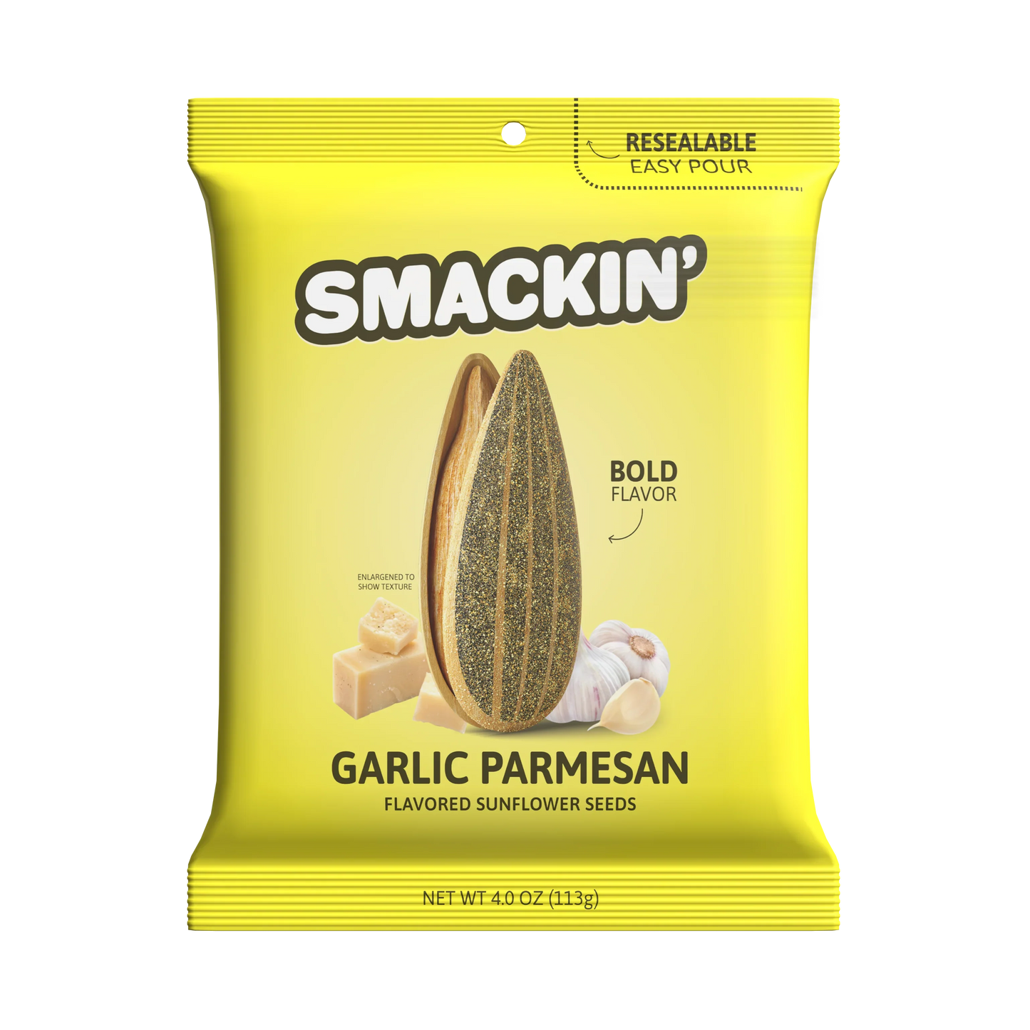 Smackin' Sunflower Seeds - 4oz Bag - 12ct