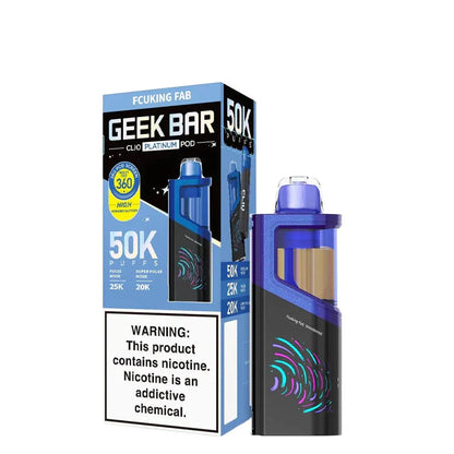 Geek Bar Clio Platinum 50k Pods - 16ml - 5ct