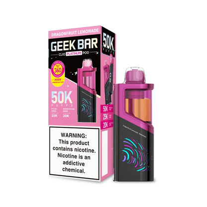 Geek Bar Clio Platinum 50k Pods - 16ml - 5ct