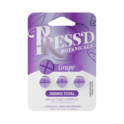 Press'd 100mg Uriq Tabs (3pk) - 10ct