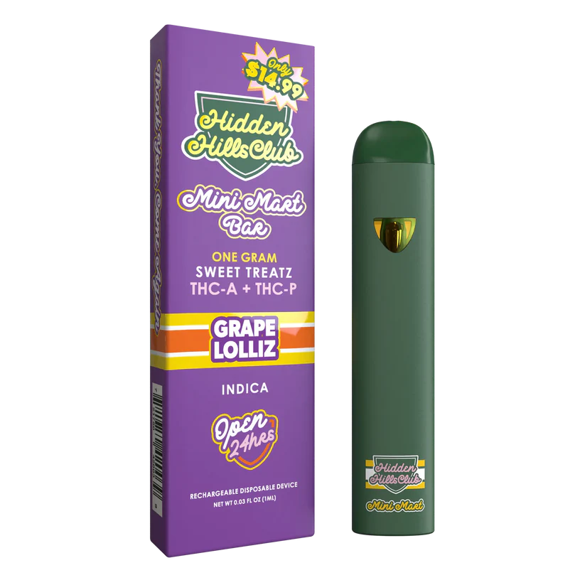Hidden Hills - 1g Dispo Sweet Treatz Mini Mart Blend | 5ct
