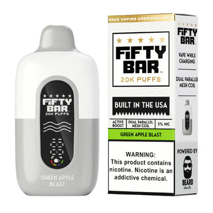 Fifty Bar White 20k - 18ml - 5ct