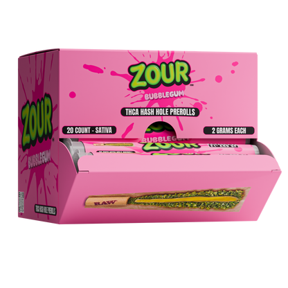 Zour Stash - 2g Pre-Roll THCA Hash Holes - 20ct